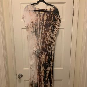 Tina Jo tie dye shift dress